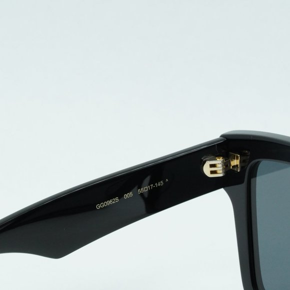 FINAL PRICE NEW GUCCI GG0962S 005 BLACK/GREY SUNGLASSES - Picture 9 of 12